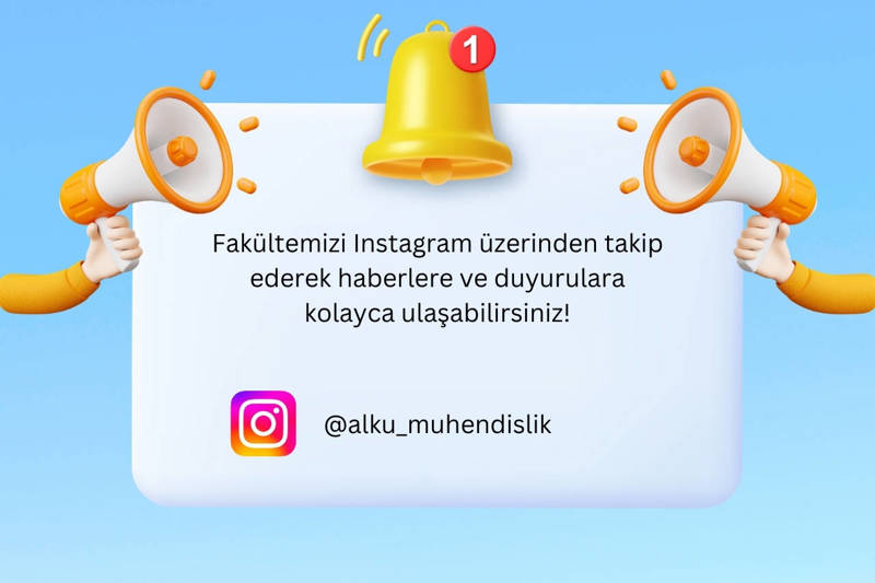 Fakültemizin Instagram Sayfası