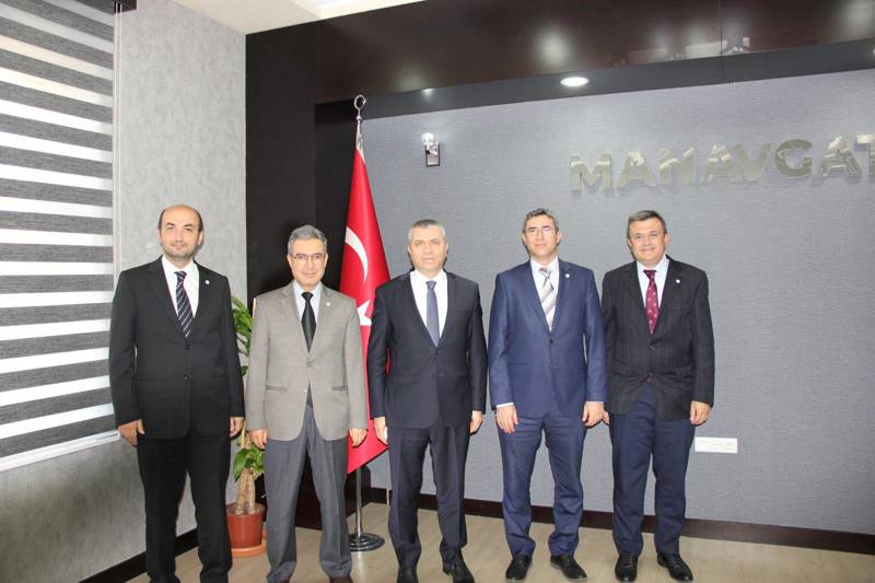 Mühendislik Fakültesinden Manavgat Kaymakamına Ziyaret