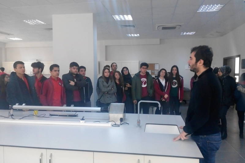 ÖZEL YEDİ BİLİM FEN VE ANADOLU LİSESİ FAKÜLTEMİZİ ZİYARETE GELMİŞTİR.